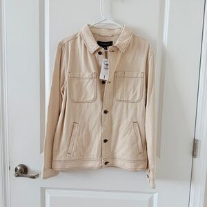 New! Treasure & Bond Natural Denim Chore Jacket Size S
